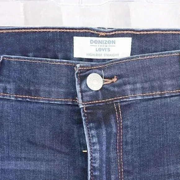 Women's Denizen by Levis Jeans High Rise Straight 38" x 28" - Picture 5 of 12